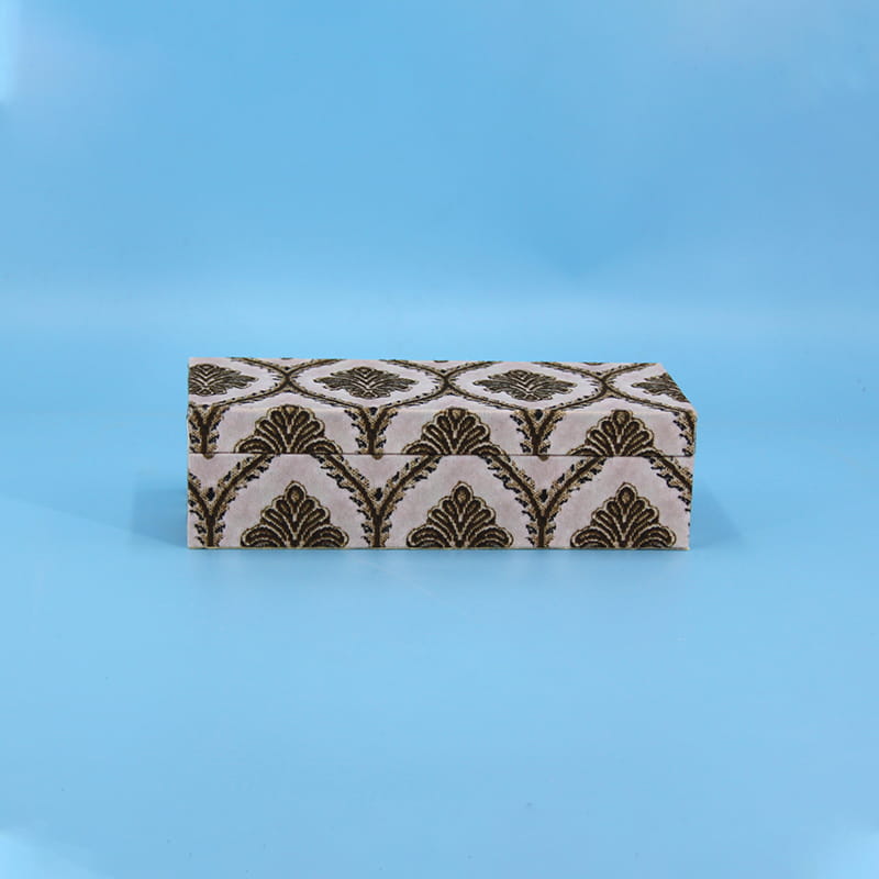 عمده فروشی جعبه جواهرات مستطیلی با کیفیت بالا و رزین تزئینی