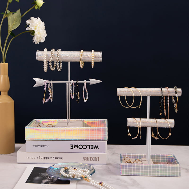 ست نمایش جواهرات مانکن برای نمایشگر نگهداری حلقه گردنبند