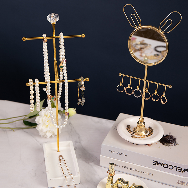 قاب جواهر گردنبند دستبند قاب گوش خرگوش فلزی سفارشی